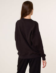 Leopard And Sequin Bow Sweatshirt