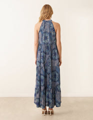 Tiered Tie Front Dress