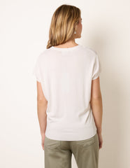 Short Sleeve Texture Knit Top