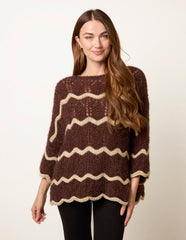 Zig Zag Metallic Jumper