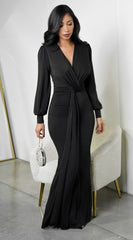 Alara Maxi Dress - Black