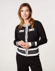 Contrast Colour Co-ord -Button Front Set