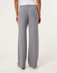 Ribbed Wide Leg Trousers