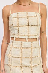 Elisa Eyelet dress - restock