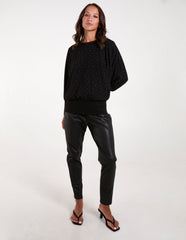 Batwing Top With Diamantes