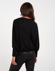 Batwing Top With Diamantes