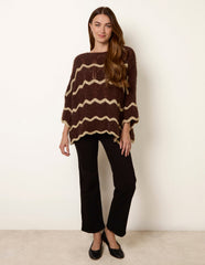 Zig Zag Metallic Jumper
