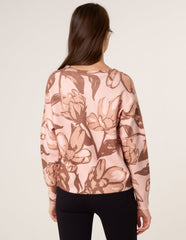 Flower Sequin Detailed Jumper